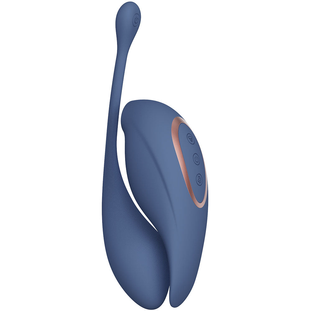 Twitch 2 Clitoral Stimulator and Vibrating Egg- Blue