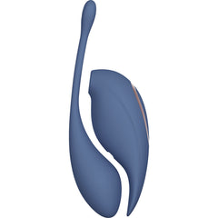 Twitch 2 Clitoral Stimulator and Vibrating Egg- Blue