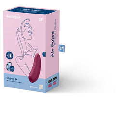 Satisfyer Curvy 1+ Air Pulse Vibrator - Pink