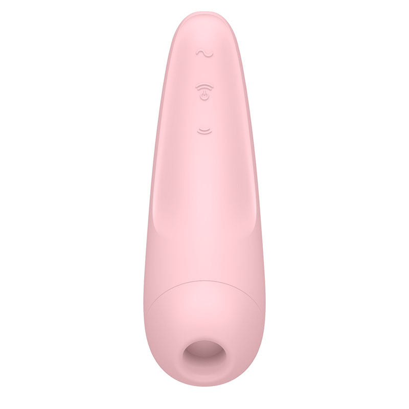 Satisfyer Curvy 2+ Air Pulse Vibrator - Pink