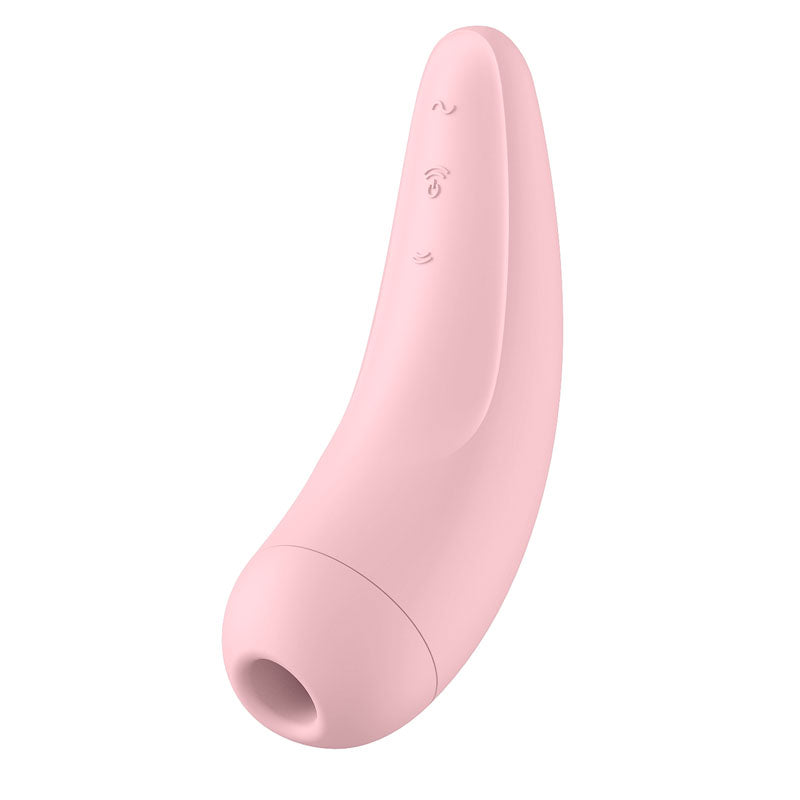 Satisfyer Curvy 2+ Air Pulse Vibrator - Pink