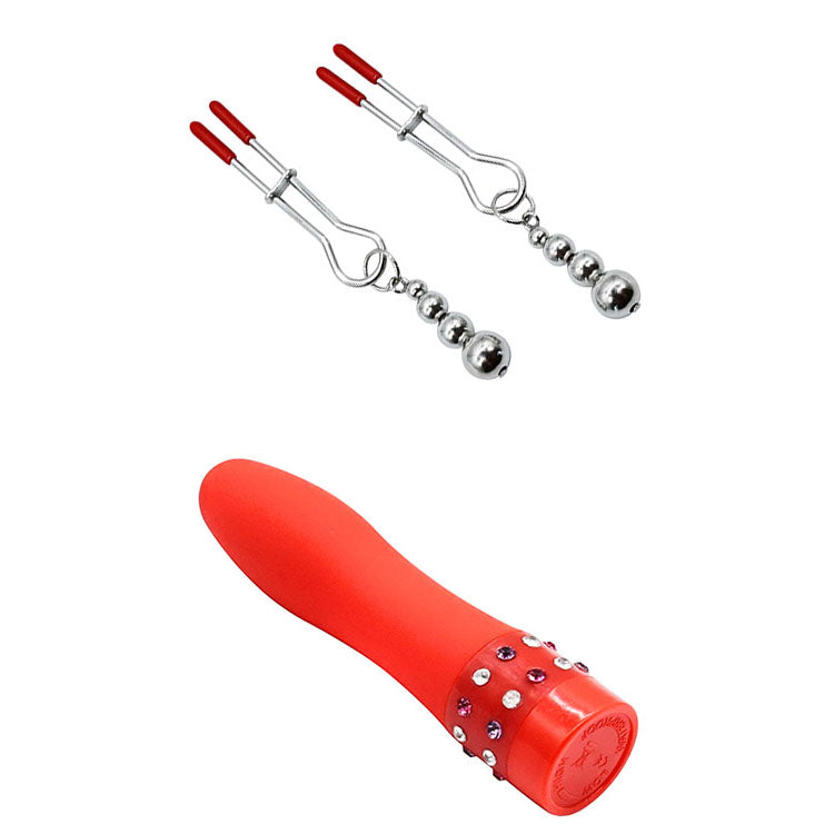 Red Couples 10 Piece Bondage Kit Adam & Eve SENSUAL SCARLET NIGHTS