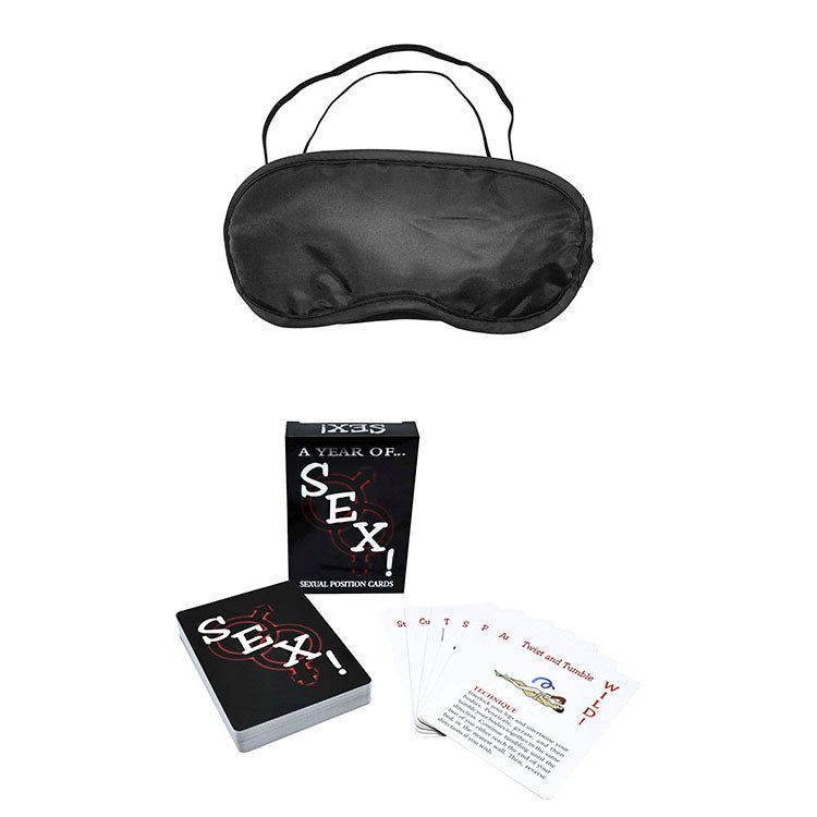 Adam & Eve Black Couples 10 piece Bondage Kit MIDNIGHT MOODS COLLECTION