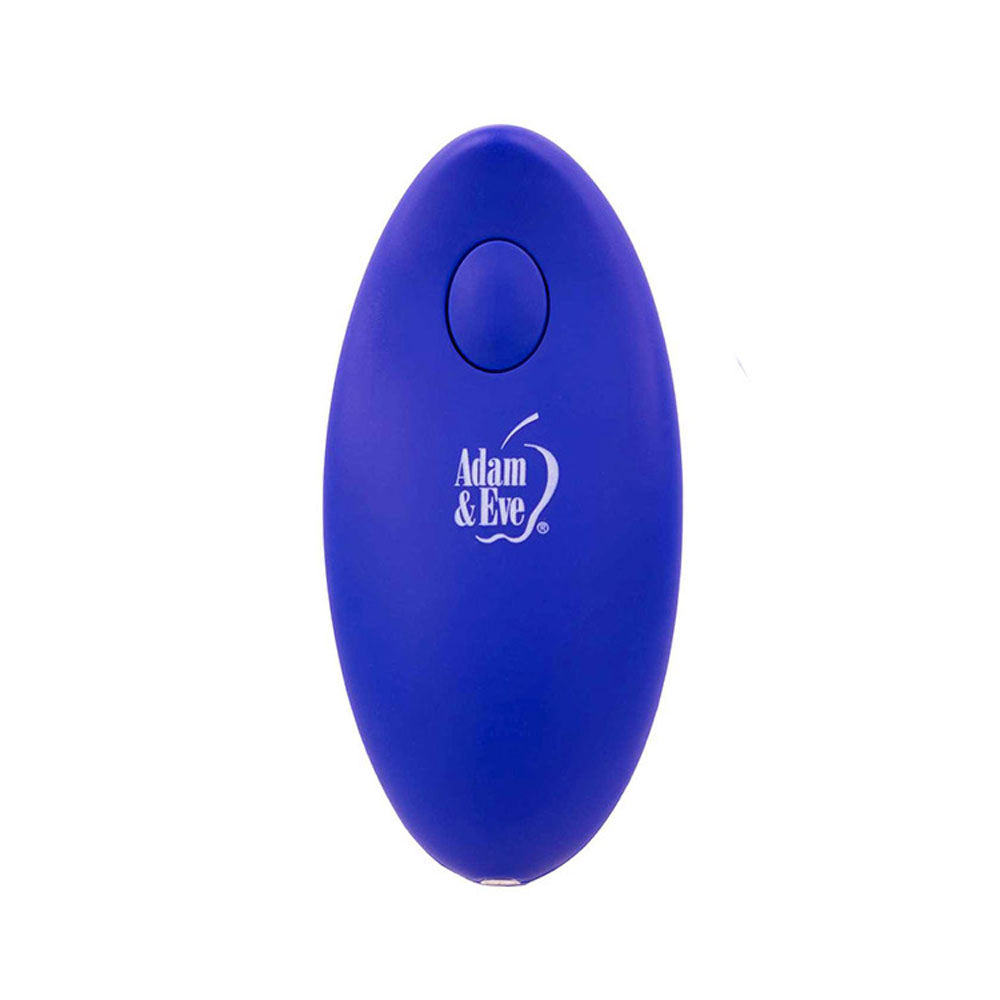 Adam & Eve ROCKIN RABBIT 2.0 Vibrating Cock Ring with Wireless Remote - Blue USB Rechargeable