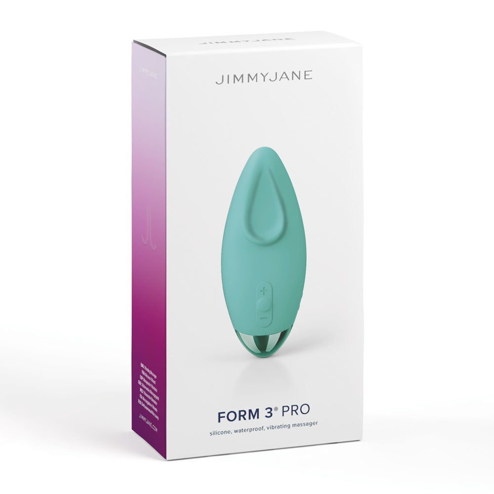 JimmyJane Form 3 PRO Lay-on Vibrator - Teal