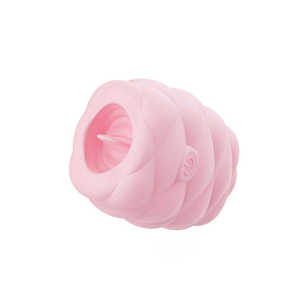 Adam & Eve PILLOW TALK Flicking Clitoral Stimulator - Pink USB Rechargeable