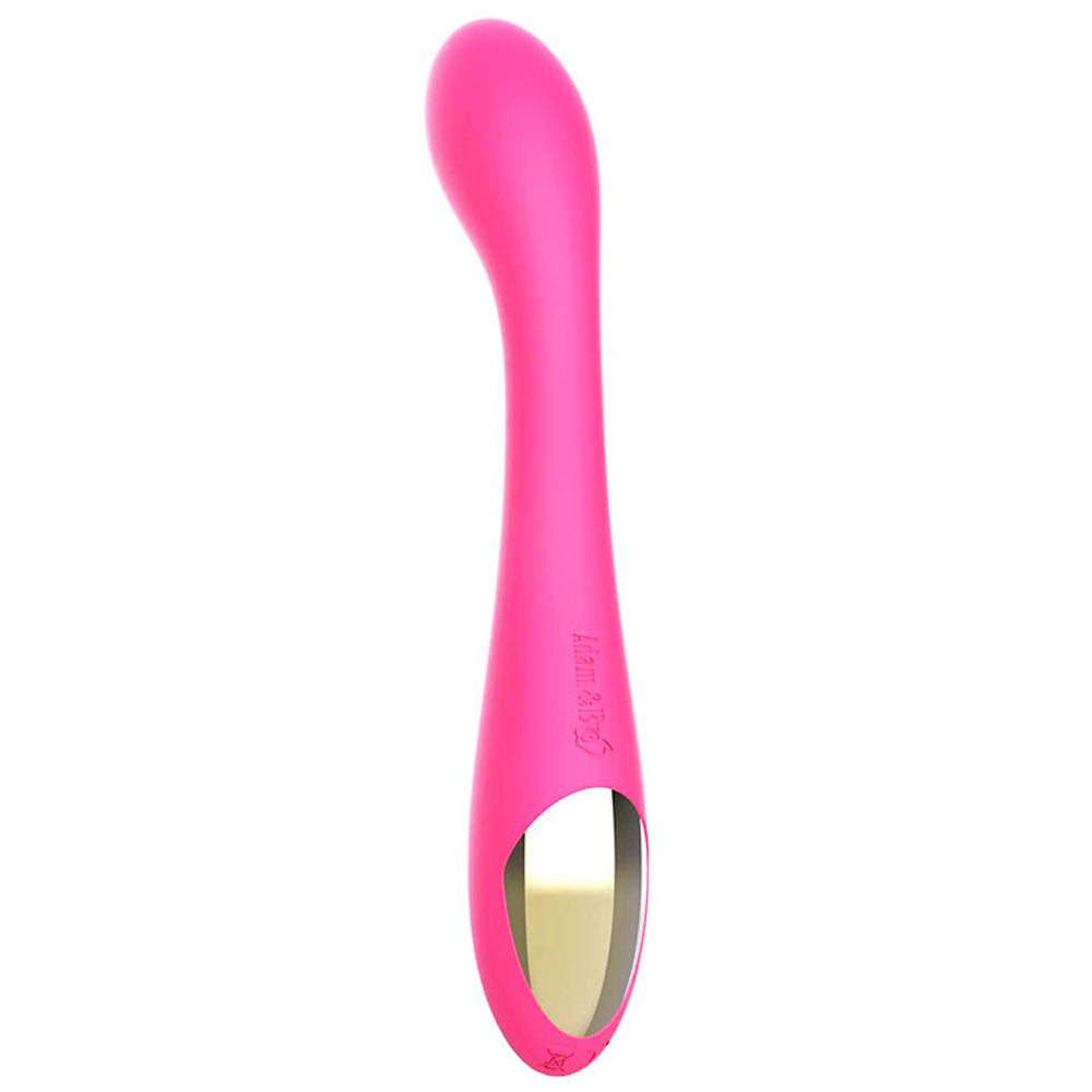 Adam & Eve SVELTE SLIM Vibrator - Pink 19 cm USB Rechargeable