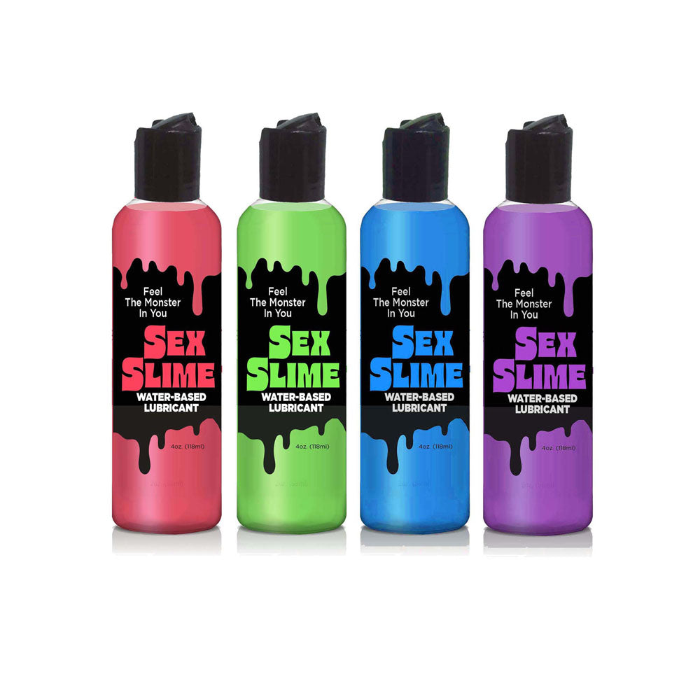Sex Slime - Blue Water Based Lubricant - 120 ml Bottle