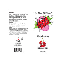 Smack Tarts - Sour Cherry Flavoured Lubricant - 120 ml Tube