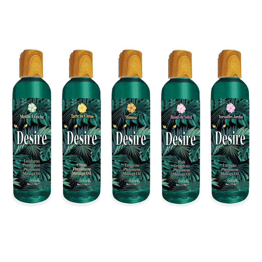 Desire Pheromone Massage Oil - Citrus