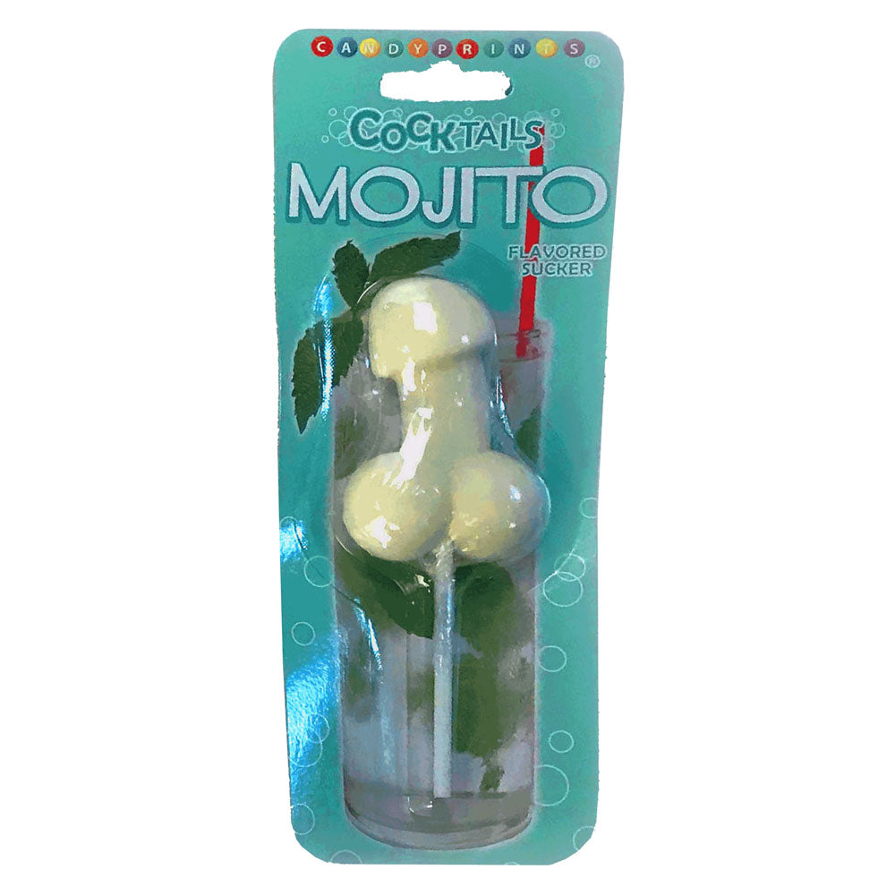 Cocktail Suckers - Mojito Cock Lollipop Straw
