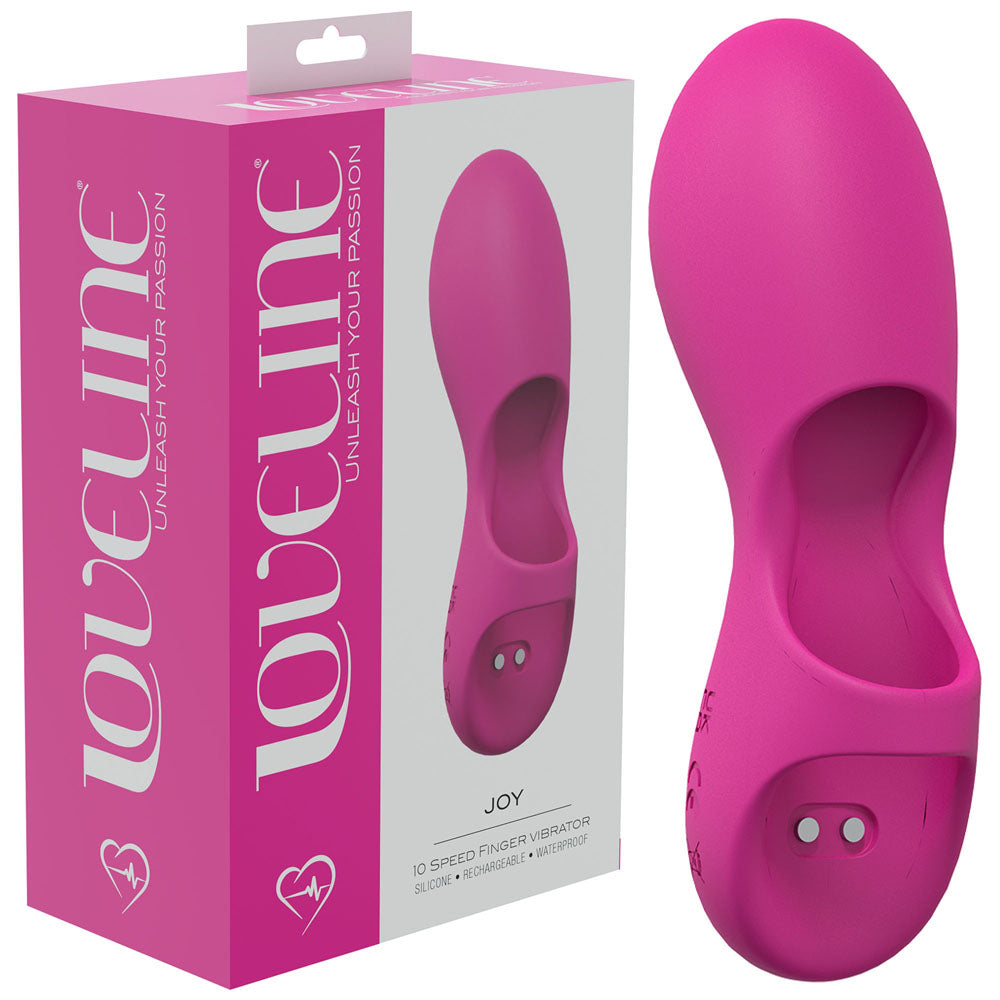LOVELINE Joy Finger Vibrator - Pink