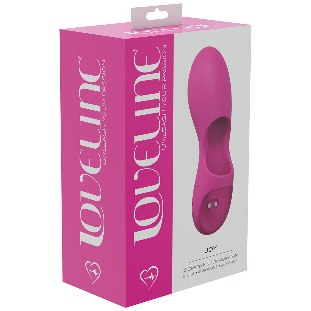 LOVELINE Joy Finger Vibrator - Pink