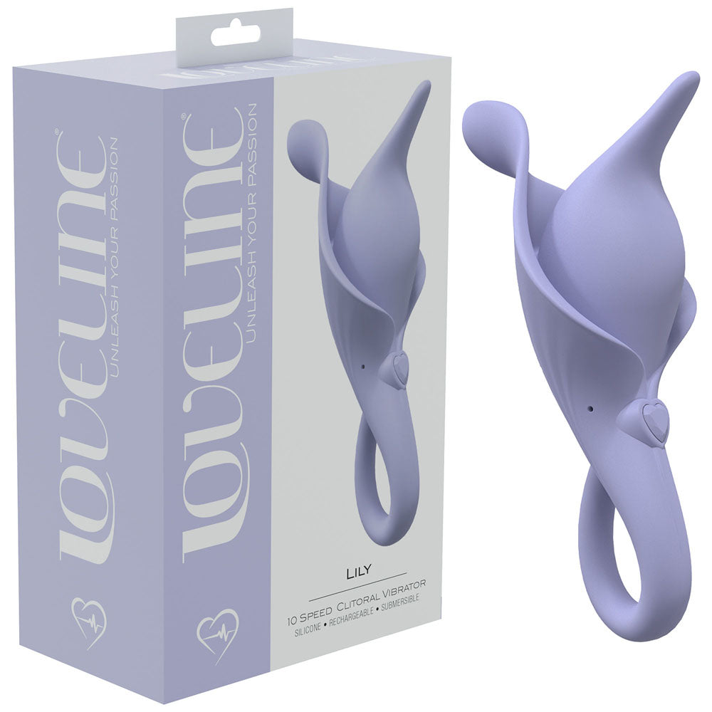 LOVELINE Lily Clitoral Vibrator - Lavender