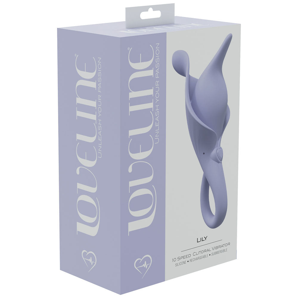 LOVELINE Lily Clitoral Vibrator - Lavender