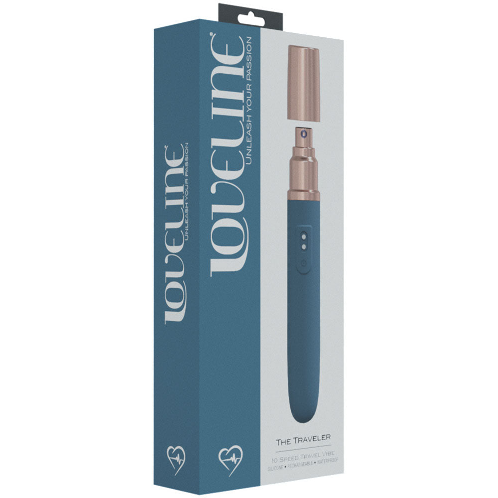 LOVELINE The Traveler Vibrator - Blue