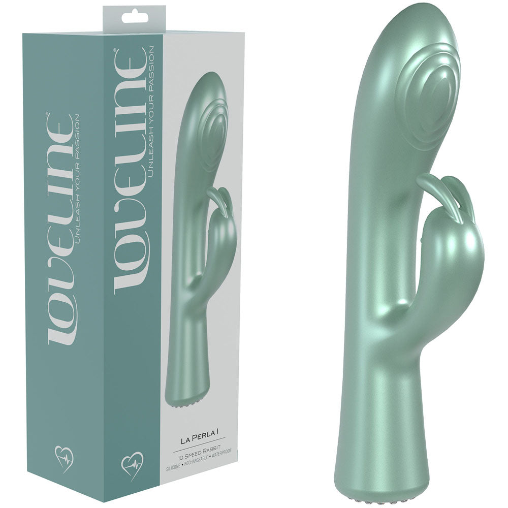 LOVELINE La Perla I Rabbit Vibrator - Green