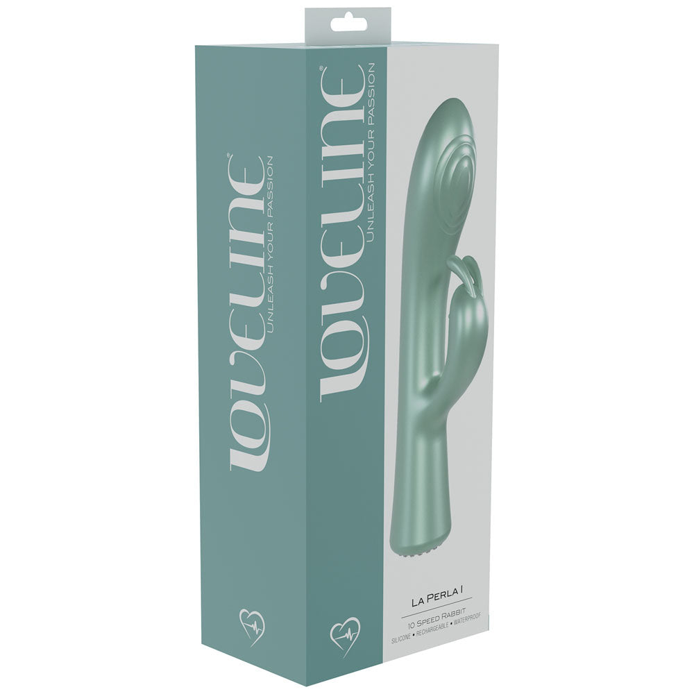 LOVELINE La Perla I Rabbit Vibrator - Green