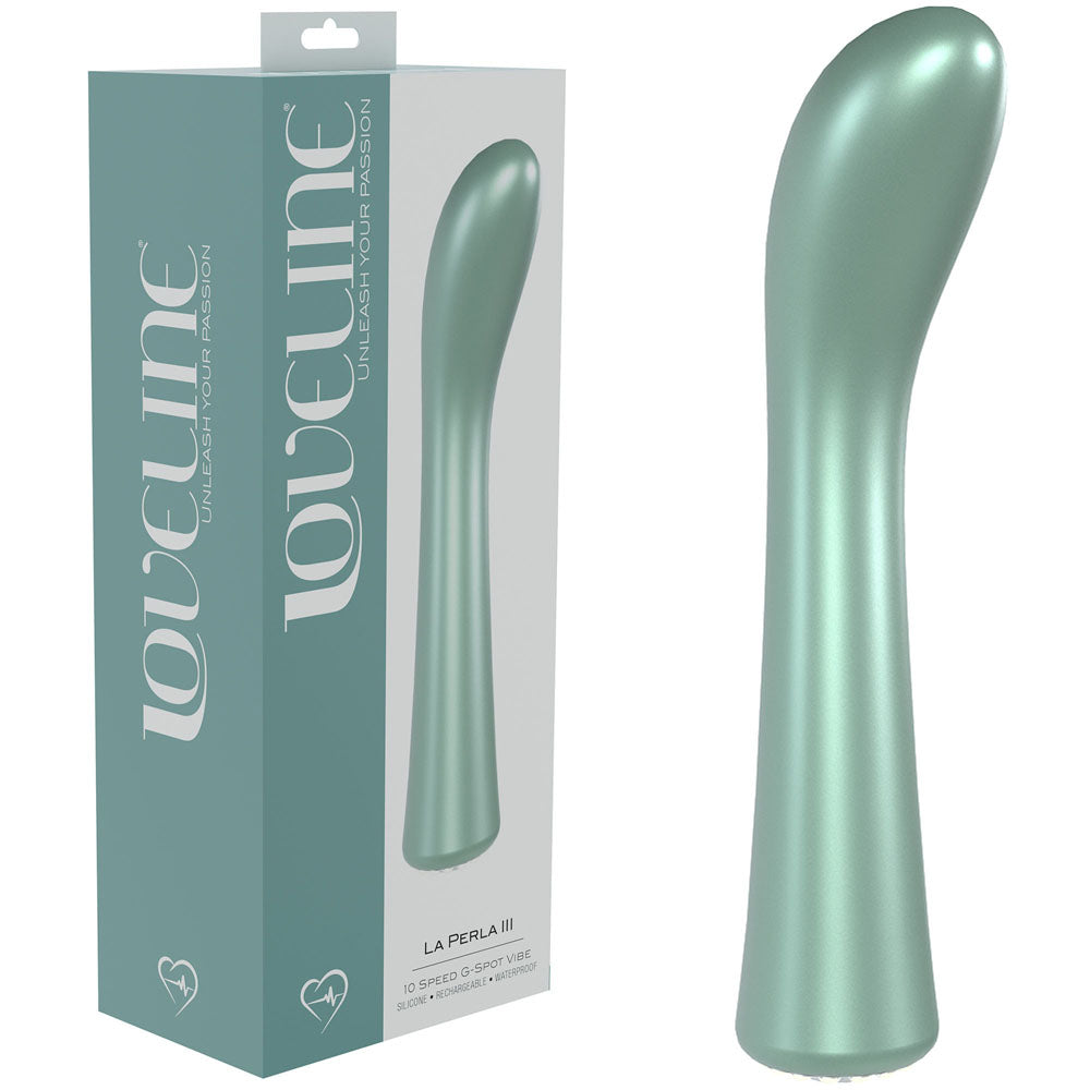 LOVELINE La Perla III G-spot Vibrator - Green