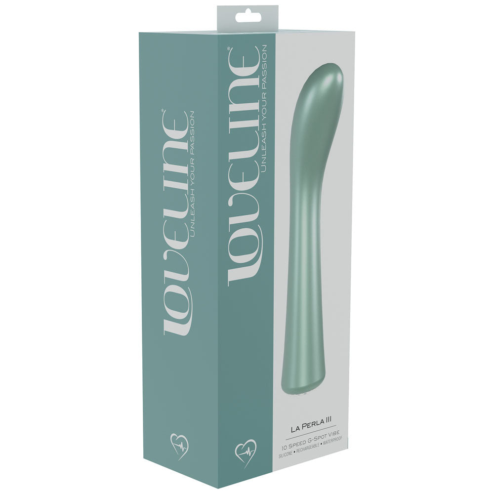 LOVELINE La Perla III G-spot Vibrator - Green
