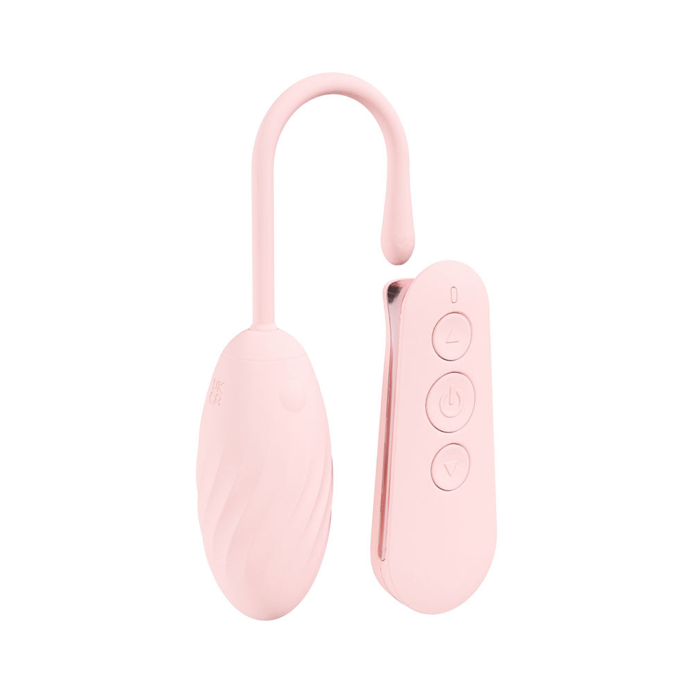 LOVELINE Felicite - Rechargeable Vibrating Egg with Wireless Remote - Pink USB