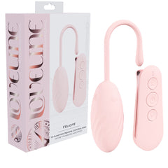 LOVELINE Felicite - Rechargeable Vibrating Egg with Wireless Remote - Pink USB