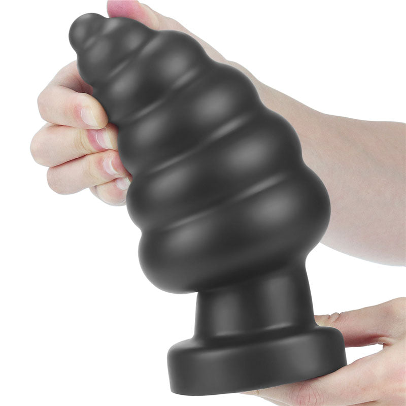 King Sized 7'' Vibrating Anal Cracker Butt Plug