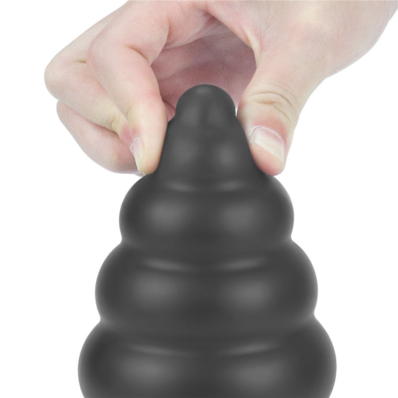 King Sized 7'' Vibrating Anal Cracker Butt Plug