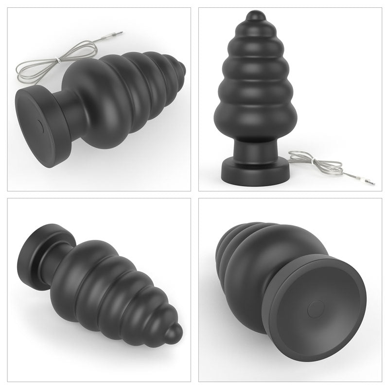King Sized 7'' Vibrating Anal Cracker Butt Plug