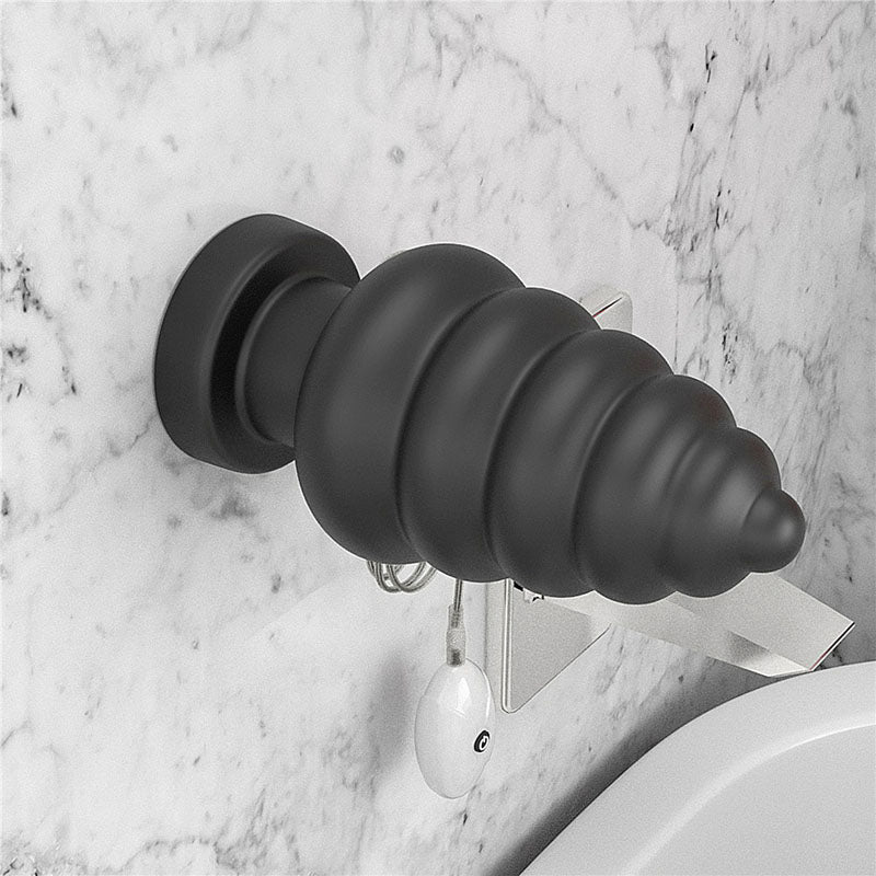 King Sized 7'' Vibrating Anal Cracker Butt Plug