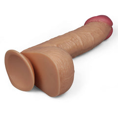 King Size 10.5'' Realistic Giant Dildo - Flesh 26.7 cm Dong