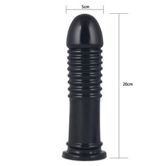 King Sized 8'' Anal Bumper Butt Plug Dildo
