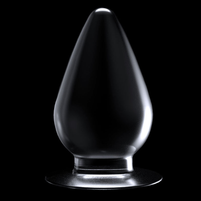 Flawless Clear Anal Butt Plug Plug 4.5''