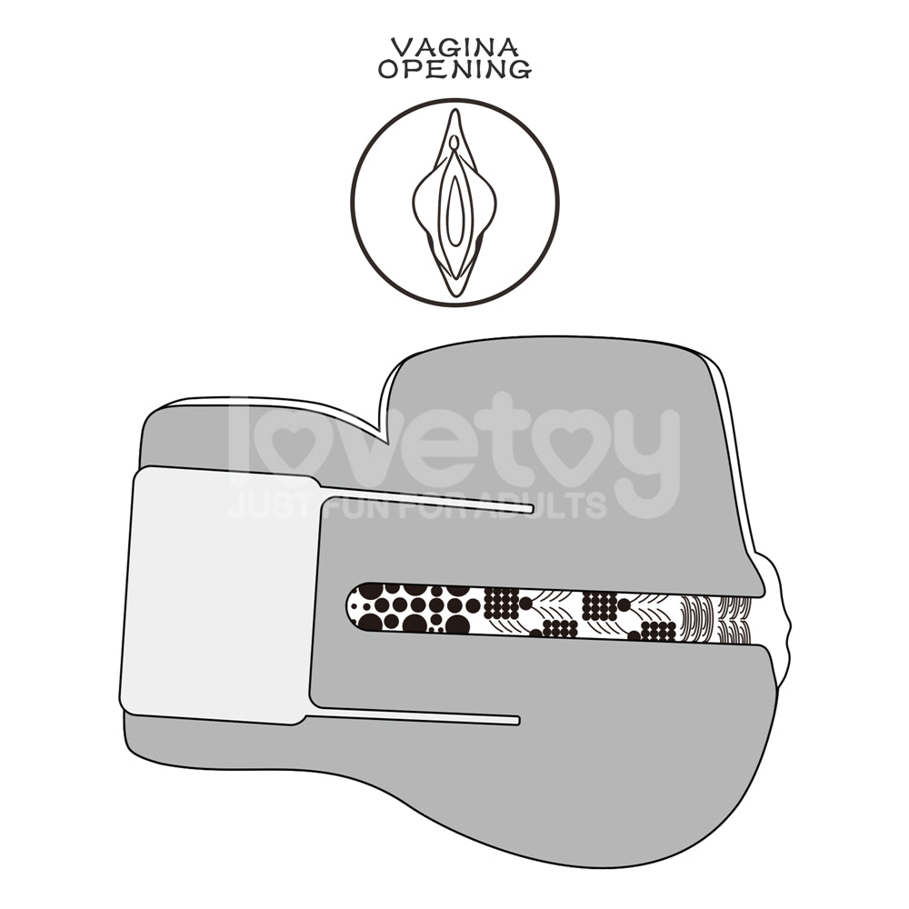 Streetgirls Sensation Pulse - Flesh USB Rechargeable Vibrating Sucking & Moaning Doggy Style Masturbator