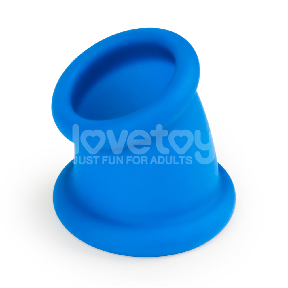 Pinnacle Pro Tapered Squeeze - Blue Ball Stretcher cock ring
