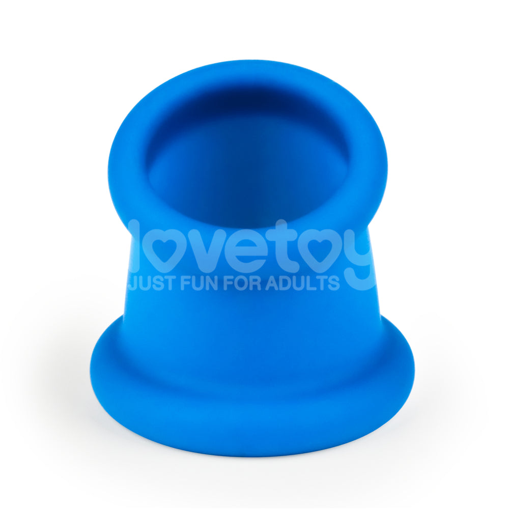 Pinnacle Pro Tapered Squeeze - Blue Ball Stretcher cock ring