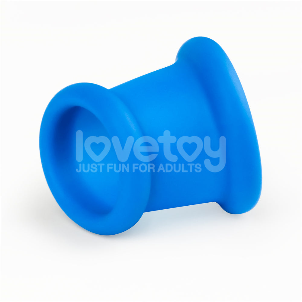 Pinnacle Pro Tapered Squeeze - Blue Ball Stretcher cock ring