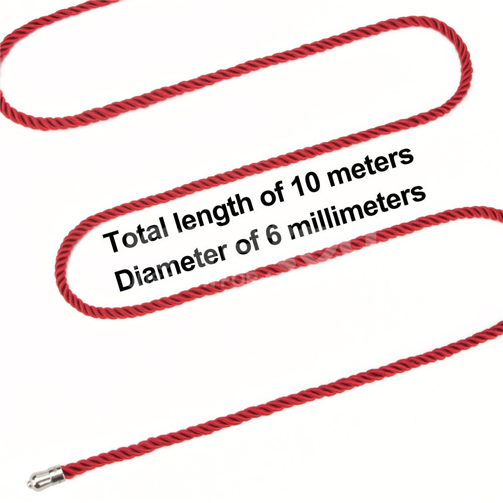 Rebellion Reign Silky Red Bondage Rope - 10 metre length