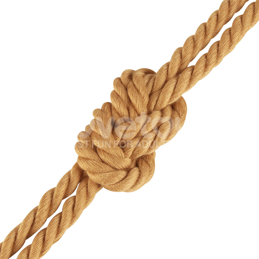 Rebellion Reign Natural Bondage Rope - 10 metre length