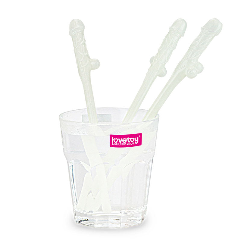 Jokes & Parties Glow In The Dark Willy Straws