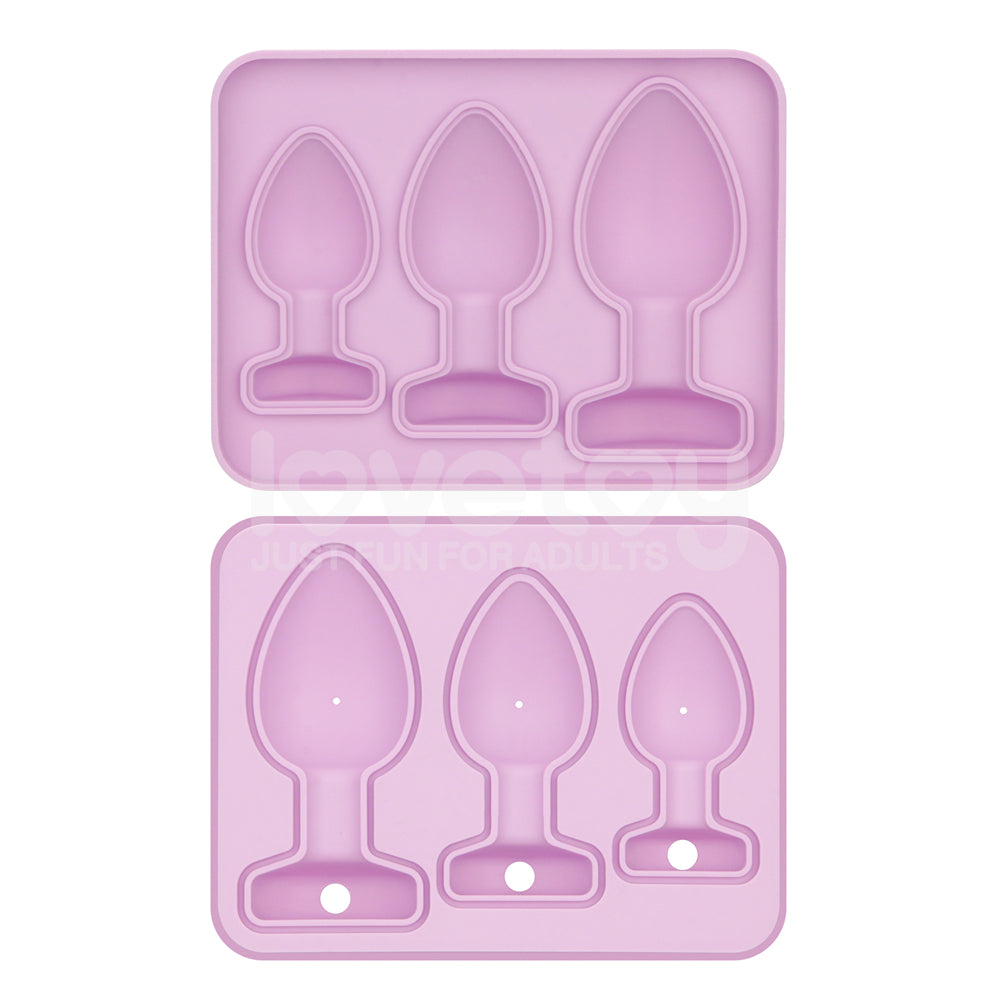 Jokes & Parties Butt Plug Silicone Ice Tray - Novelty Ice Tray