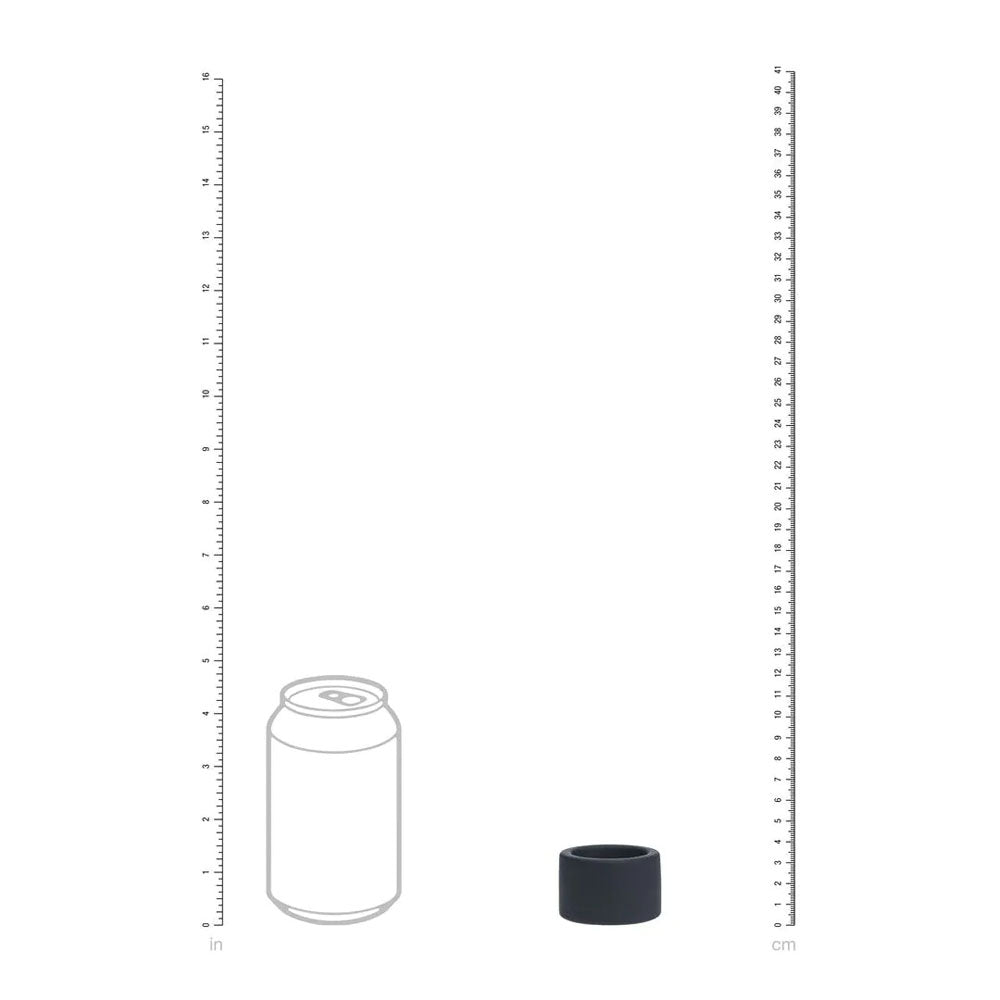 LEVELZ Liquid Silicone Medium Ball Strap - Black