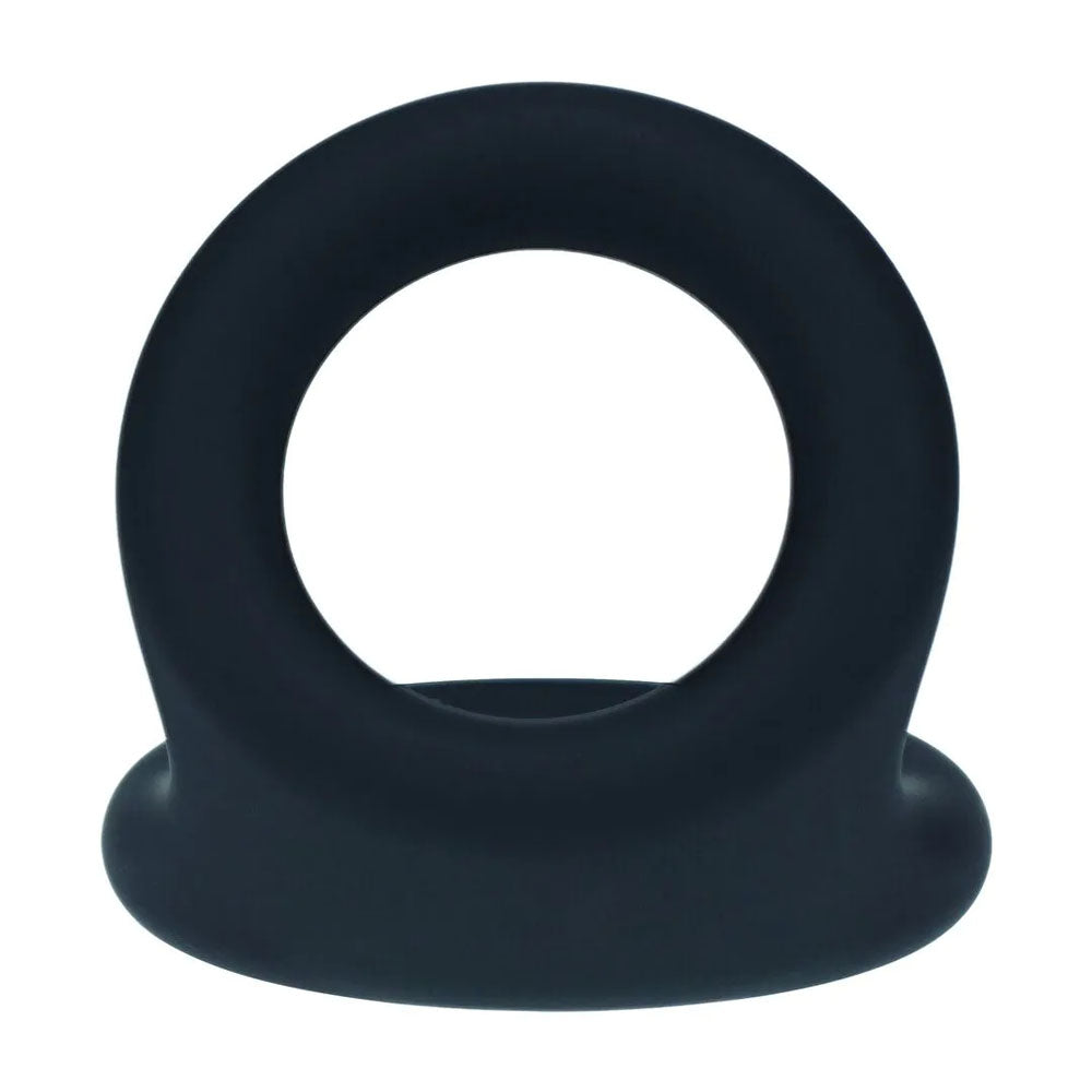 LEVELZ Double O Silicone Medium Cock & Balls Rings - Black