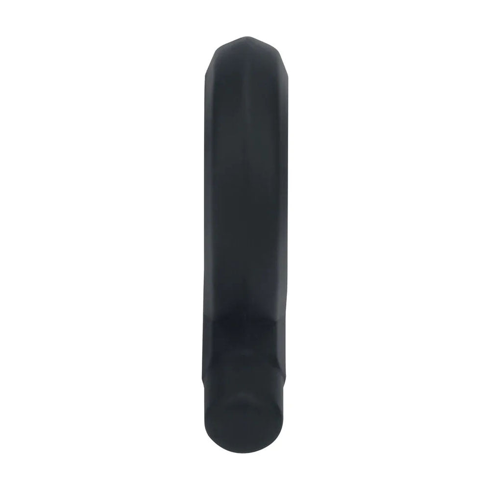 LEVELZ Pencil Liquid Silicone Cock Ring - Black