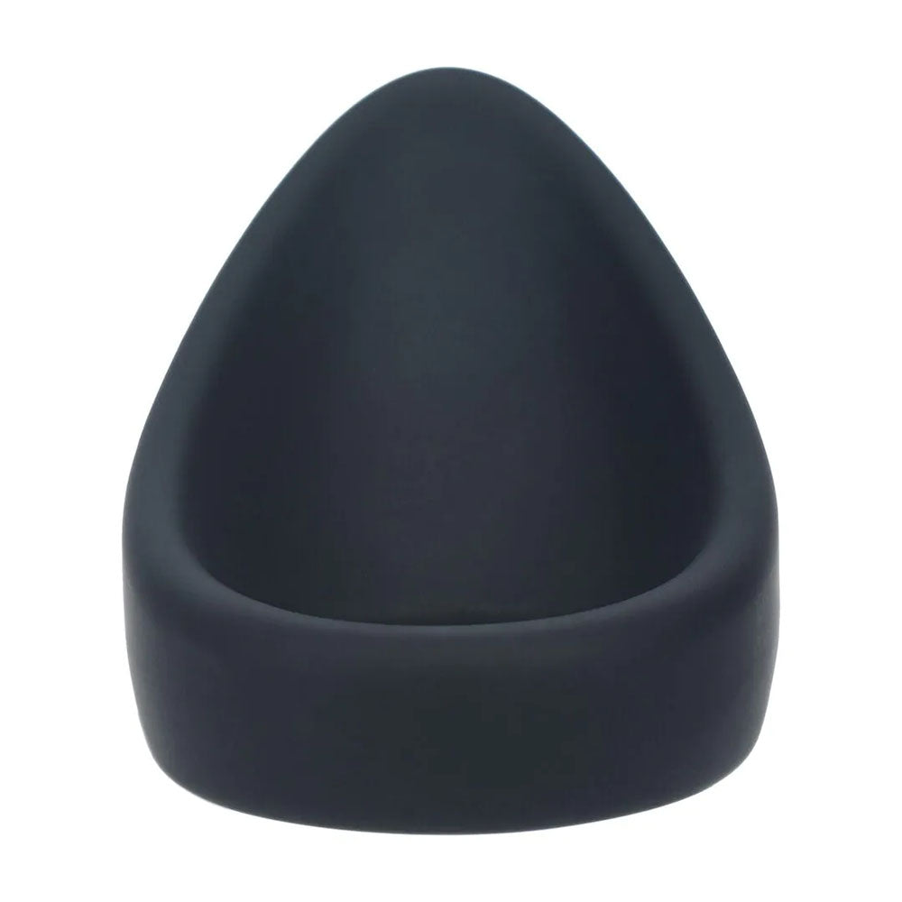 LEVELZ Teardrop Silicone Cock Ring - Black