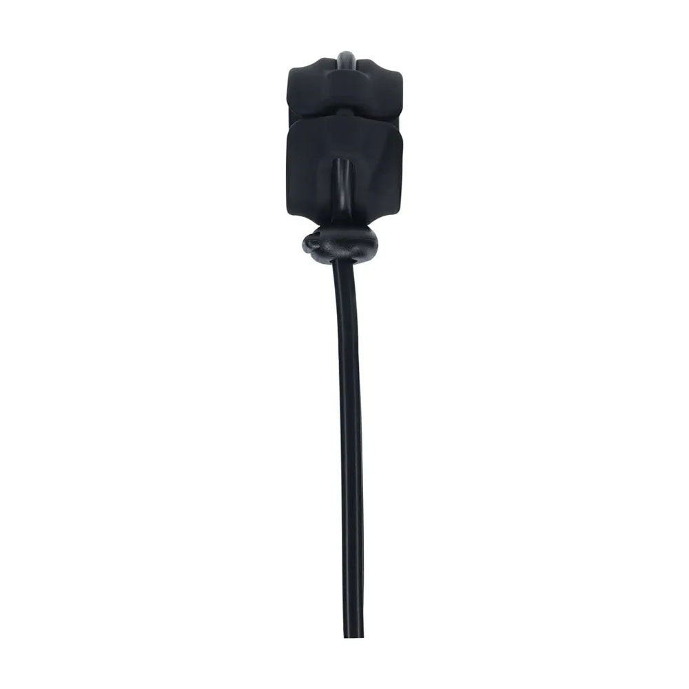 LEVELZ Wide Detachable Adjustable Lasso Cock Ring - Black