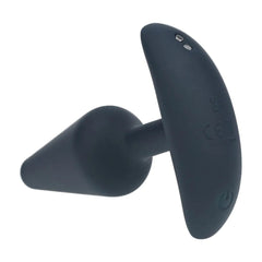 LEVELZ Classic Vibrating Silicone Anal Plug - Black Small USB Rechargeable