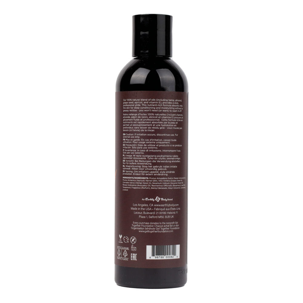 Hemp Seed Massage & Body Oil Dreamsicle 237ml