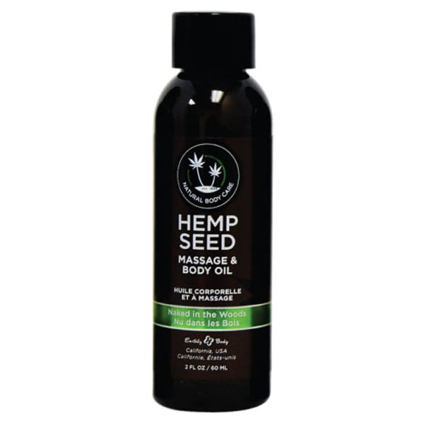 Hemp Seed Massage & Body Oil Naked in The Woods - 60ml