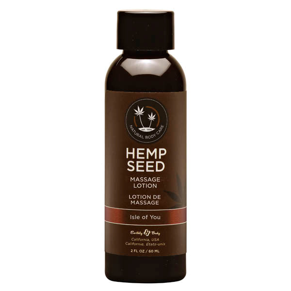 Hemp Seed Massage Oil Lotion Isle of You - 60ml